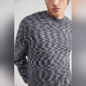 NWT iets frans Men's Spacedye Crew Neck Sweatshirt Urban Outfitters